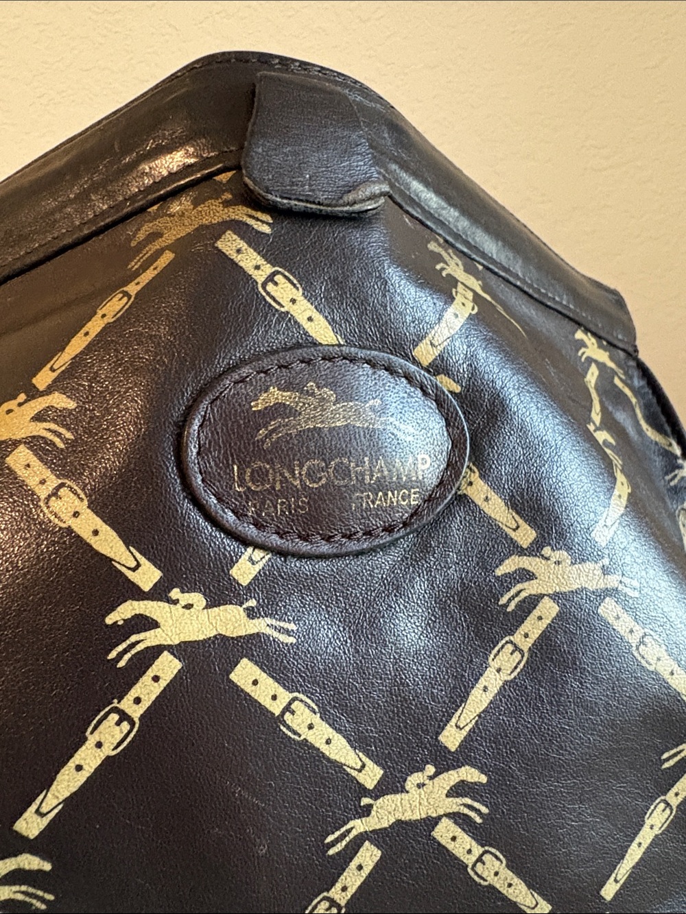 Longchamp Leather Logo Clutch - Picture 6 of 6